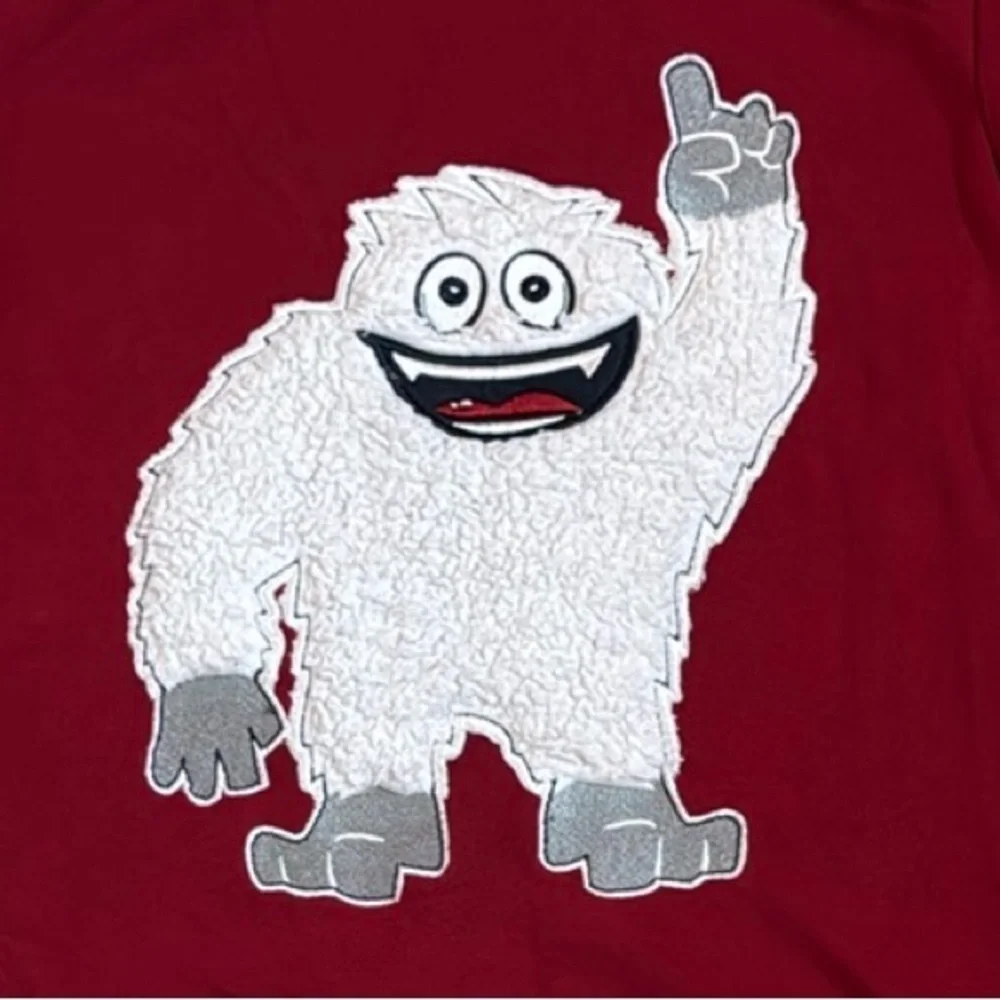 Garanimals Red‎ Sweatshirt with Yeti Graphic